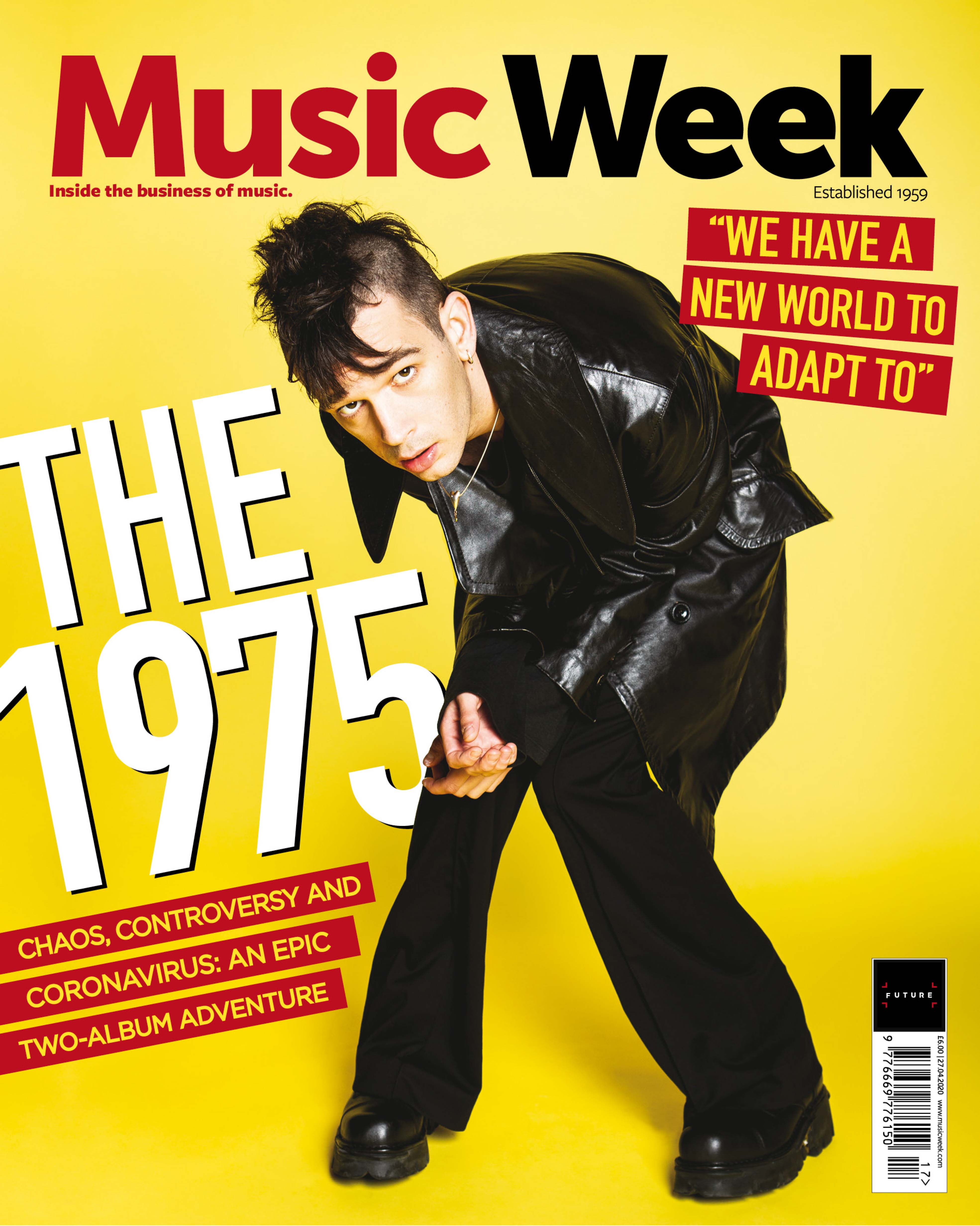 MUSIC WEEK_THE 1975_COVER